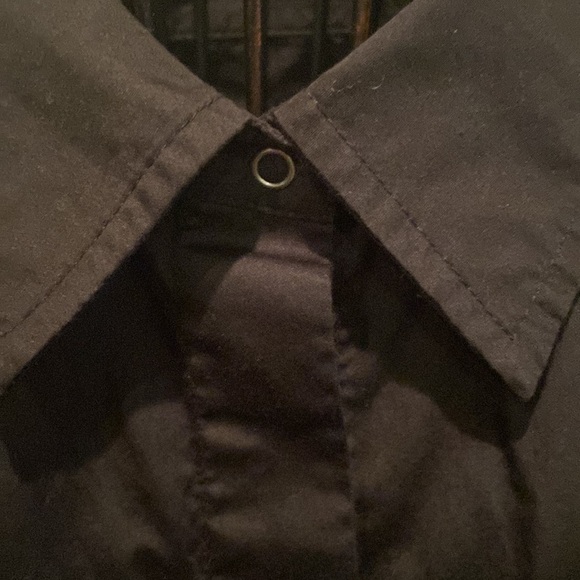 Gap black snap front shirt - Picture 4 of 6